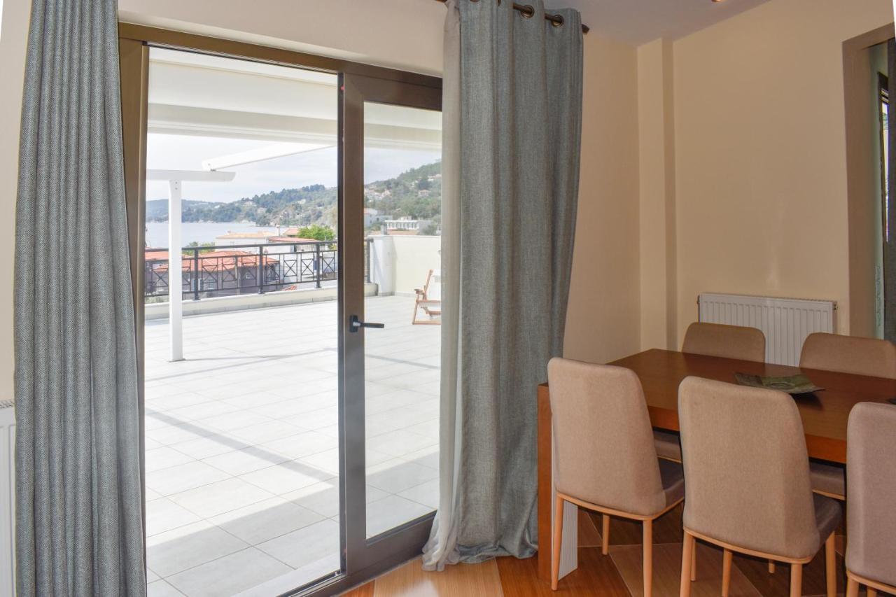 Ferienwohnung Zoe'S Flat Megali Ammos Skiathos-Stadt Exterior foto